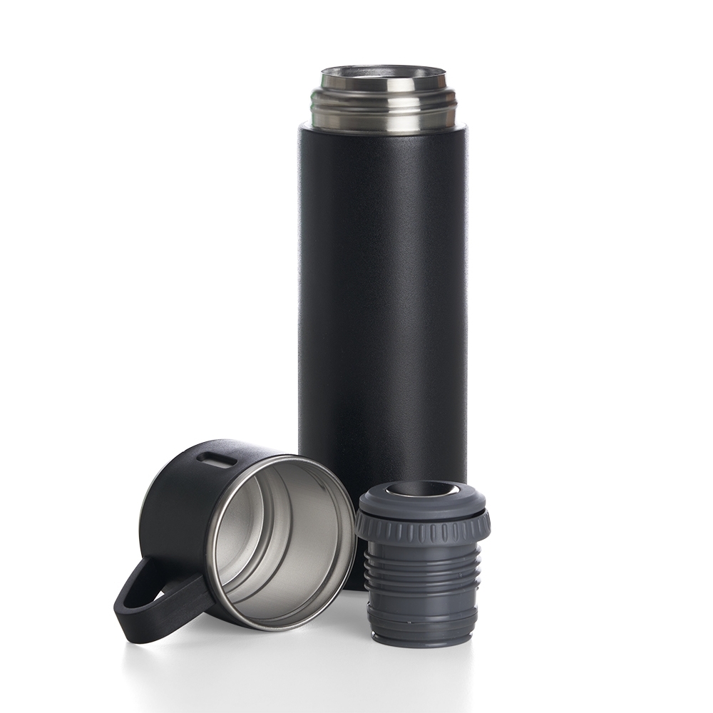 Garrafa térmica inox 450ml - Imagem 2
