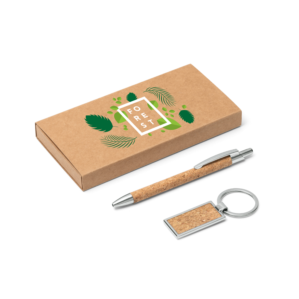 Caneta e Chaveiro Personalizado