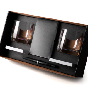 Kit copo whisky personalizado