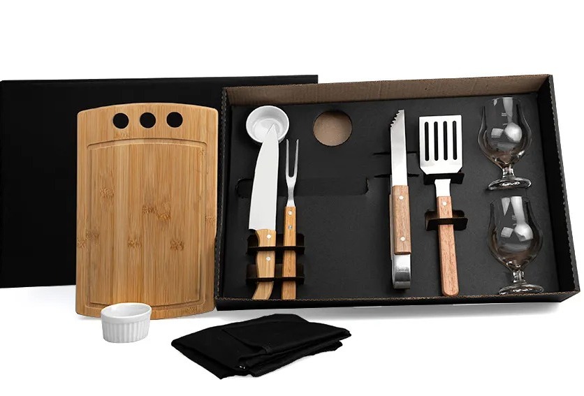 Kit Para Churrasco 10 peças Personalizado.