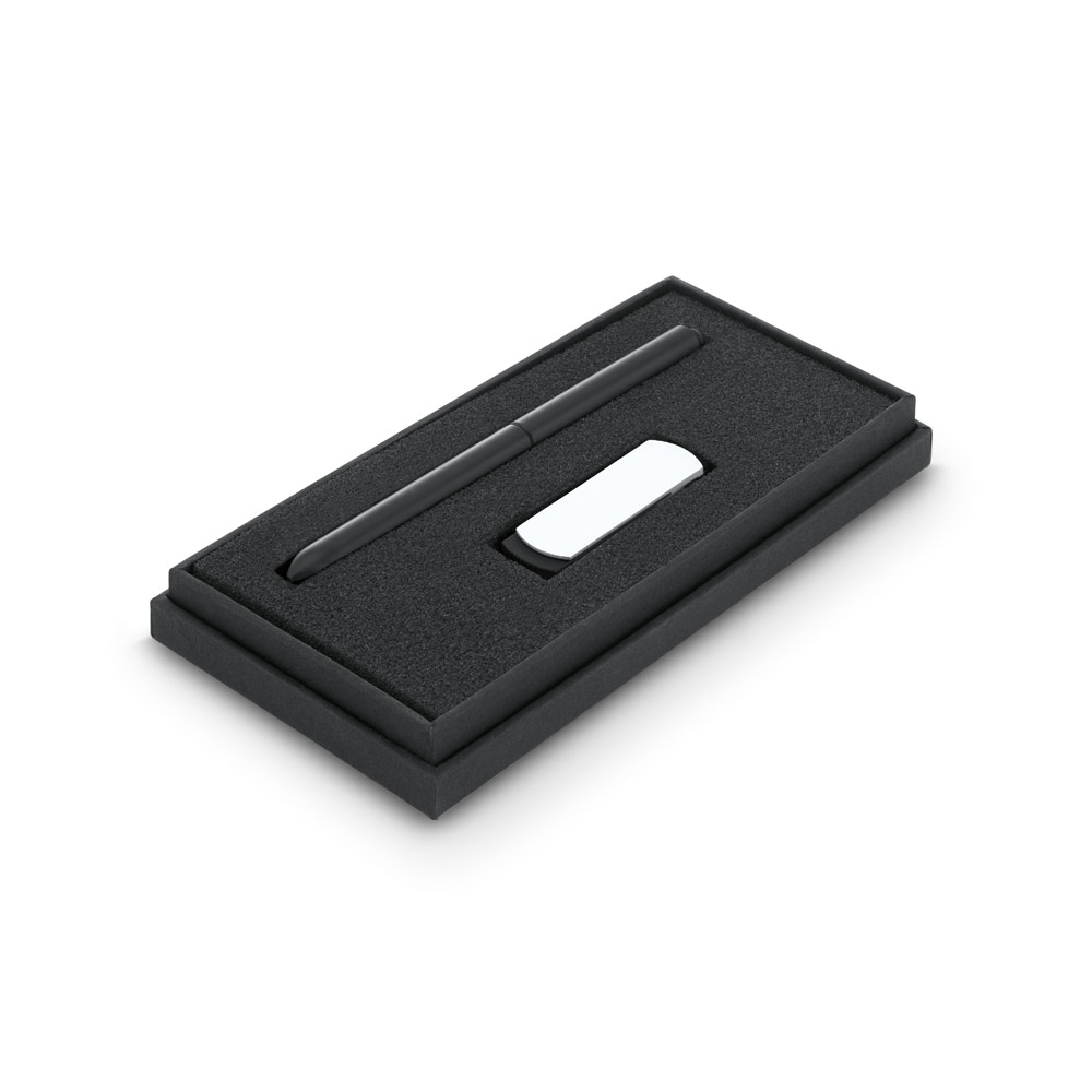 Conjunto esferográfica e pen drive Personalizado - Imagem 3