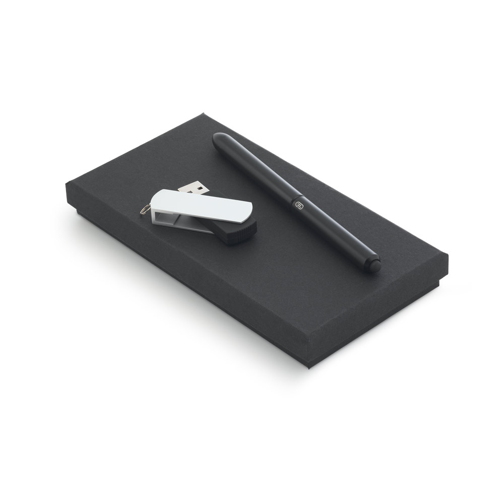 Conjunto esferográfica e pen drive Personalizado - Imagem 4
