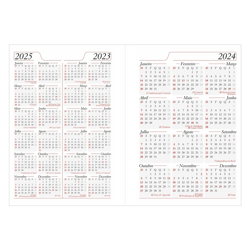 Agenda Couro Sintético Personalizada 2024 - Imagem 7