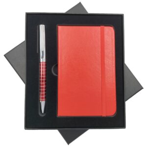 Kit Bloco de Anotações, Caneta e Caixa Personalizado
