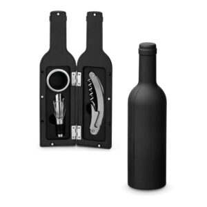 VINET. Conjunto para vinho personalizado em metal
